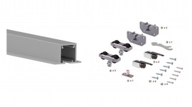 Foto de Kit for installation R80L + 2 meters ceiling mounting track